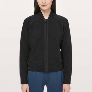 Lululemon Black On Repeat Bomber Jacket